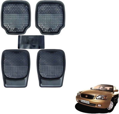 AuTO ADDiCT Rubber, PVC Standard Mat For  Universal For Car(Black)