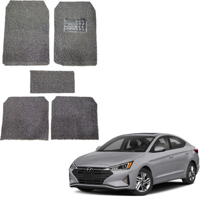 Oshotto Rubber, Plastic Standard Mat For  Hyundai Elantra(Black)
