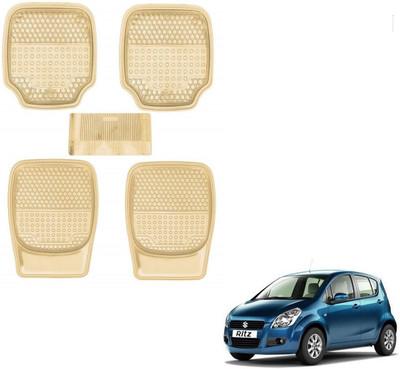 AuTO ADDiCT Rubber, PVC Standard Mat For  Maruti Suzuki Ritz(Beige)