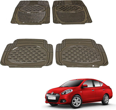 Oshotto Rubber Standard Mat For  Renault Scala, Fluence(Black)