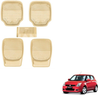 AuTO ADDiCT Rubber, PVC Standard Mat For  Maruti Suzuki Swift(Beige)