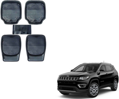 AuTO ADDiCT Rubber, PVC Standard Mat For  Universal For Car(Black)