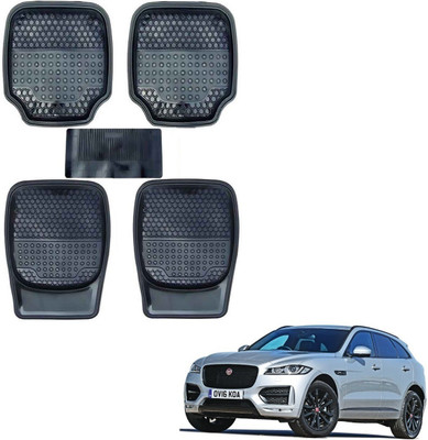 AuTO ADDiCT Rubber, PVC Standard Mat For  Jaguar F-Pace(Black)