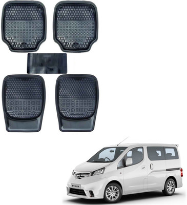 AuTO ADDiCT Rubber, PVC Standard Mat For  Nissan Evalia(Black)