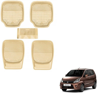 AuTO ADDiCT Rubber, PVC Standard Mat For  Maruti Suzuki Zen Estilo(Beige)