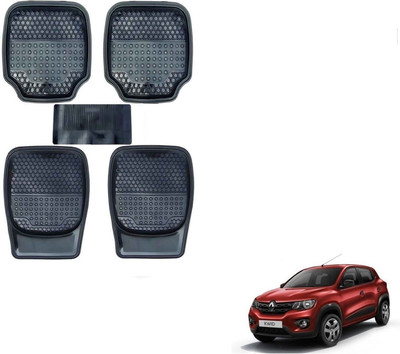 AuTO ADDiCT Rubber, PVC Standard Mat For  Universal For Car(Black)