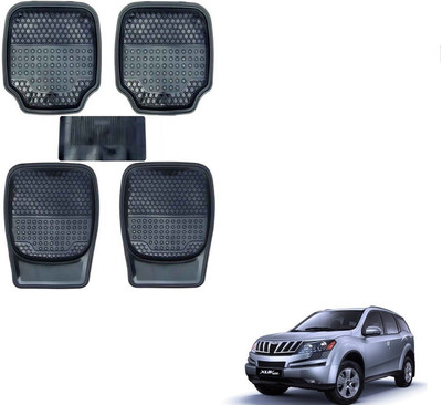 AuTO ADDiCT Rubber, PVC Standard Mat For  Universal For Car(Black)