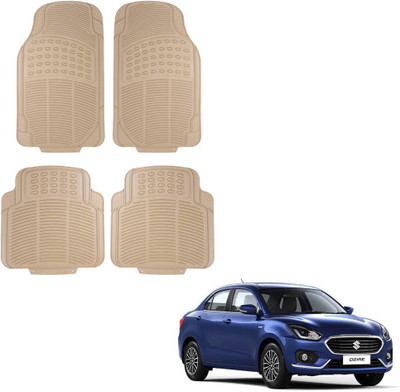 Oshotto Rubber Standard Mat For  Maruti Suzuki Swift Dzire(Beige)