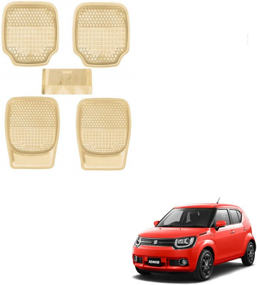 AuTO ADDiCT Rubber, PVC Standard Mat For  Maruti Suzuki Ignis(Beige)
