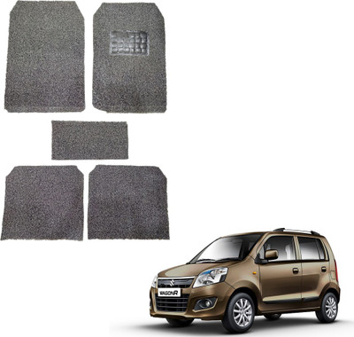 Oshotto Rubber, Plastic Standard Mat For  Maruti Suzuki WagonR(Black)