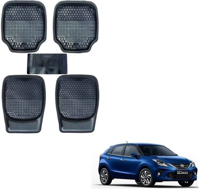 AuTO ADDiCT Rubber, PVC Standard Mat For  Universal For Car(Black)