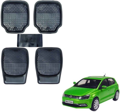 AuTO ADDiCT Rubber, PVC Standard Mat For  Volkswagen Polo Exquisite(Black)