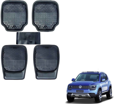 AuTO ADDiCT Rubber, PVC Standard Mat For  Volkswagen Sumo Victa(Black)