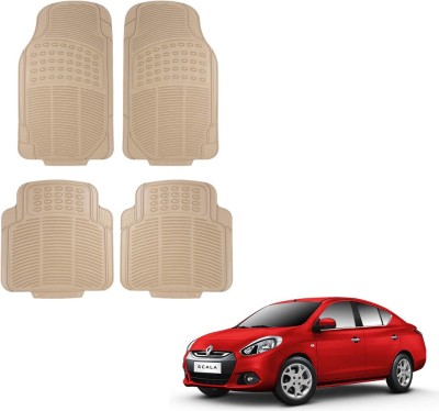 Oshotto Rubber Standard Mat For  Renault Scala(Beige)