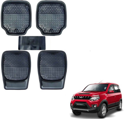 AuTO ADDiCT Rubber, PVC Standard Mat For  Universal For Car(Black)