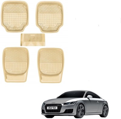 AuTO ADDiCT Rubber, PVC Standard Mat For  Audi TT(Beige)