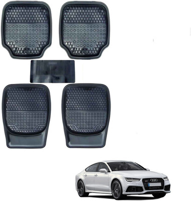 AuTO ADDiCT Rubber, PVC Standard Mat For  Audi A7(Black)