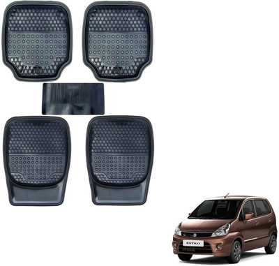 AuTO ADDiCT Rubber, PVC Standard Mat For  Universal For Car(Black)