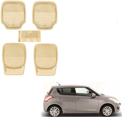 AuTO ADDiCT Rubber, PVC Standard Mat For  Maruti Suzuki Swift(Beige)