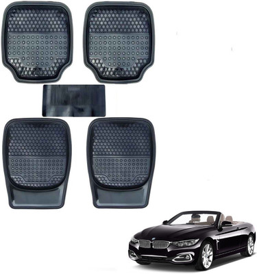 AuTO ADDiCT Rubber, PVC Standard Mat For  Universal For Car(Black)