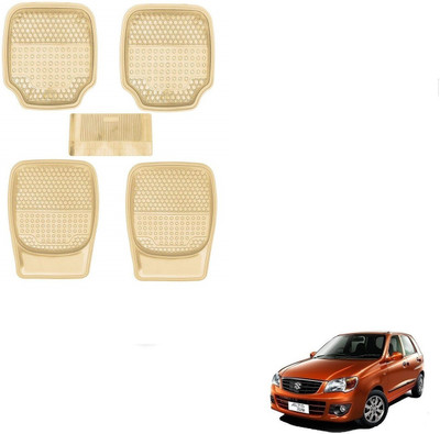 AuTO ADDiCT Rubber, PVC Standard Mat For  Maruti Suzuki Alto K10(Beige)