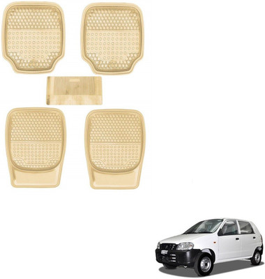AuTO ADDiCT Rubber, PVC Standard Mat For  Maruti Suzuki Alto(Beige)