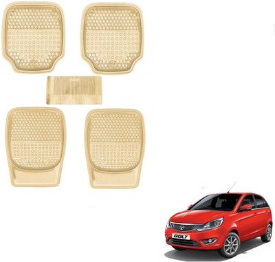 AuTO ADDiCT Rubber, PVC Standard Mat For  Tata Bolt(Beige)