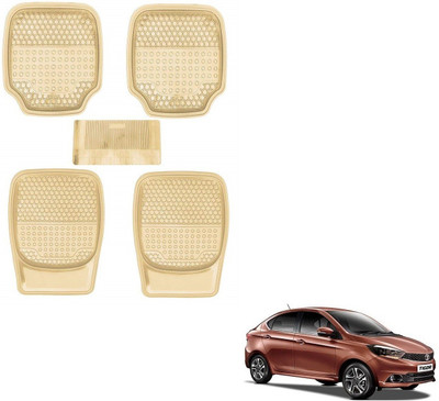 AuTO ADDiCT Rubber, PVC Standard Mat For  Tata Tigor(Beige)