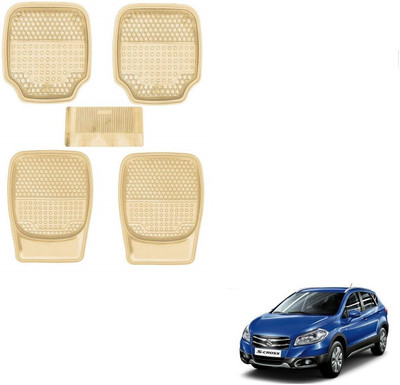 AuTO ADDiCT Rubber, PVC Standard Mat For  Maruti Suzuki S-Cross(Beige)