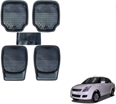 AuTO ADDiCT Rubber, PVC Standard Mat For  Universal For Car(Black)