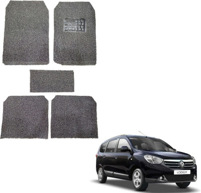 Oshotto Rubber, Plastic Standard Mat For  Renault Lodgy(Black)