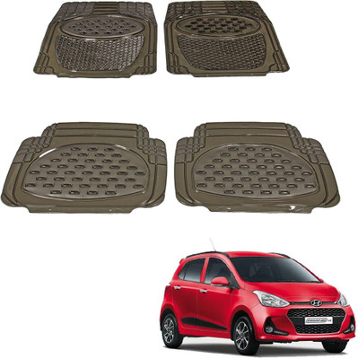 Oshotto Rubber Standard Mat For  Hyundai Grand i10(Black)