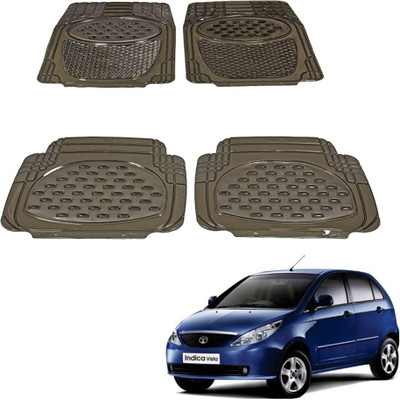 Oshotto Rubber Standard Mat For  Tata Vista(Black)