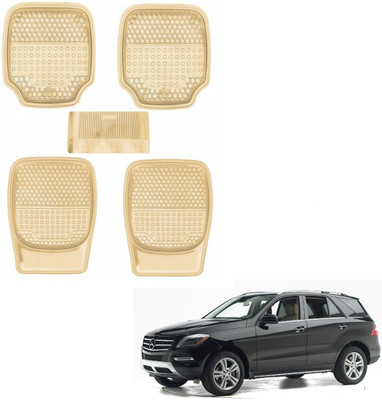 AuTO ADDiCT Rubber, PVC Standard Mat For  Mercedes Benz M-Class(Beige)