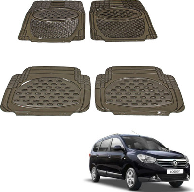Oshotto Rubber Standard Mat For  Renault Lodgy(Black)