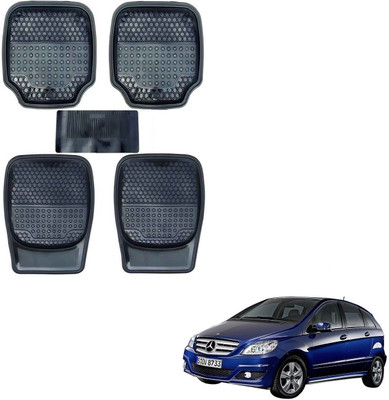 AuTO ADDiCT Rubber, PVC Standard Mat For  Universal For Car(Black)