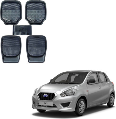 AuTO ADDiCT Rubber, PVC Standard Mat For  Universal For Car(Black)