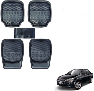 AuTO ADDiCT Rubber, PVC Standard Mat For  Ford Fiesta Old(Black)