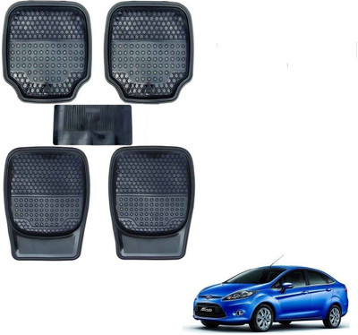 AuTO ADDiCT Rubber, PVC Standard Mat For  Ford New Fiesta(Black)