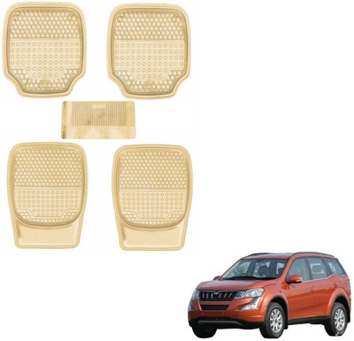 AuTO ADDiCT Rubber, PVC Standard Mat For  Mahindra XUV 500(Beige)