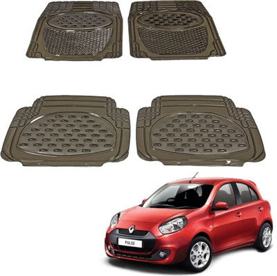 Oshotto Rubber Standard Mat For  Renault Pulse(Black)