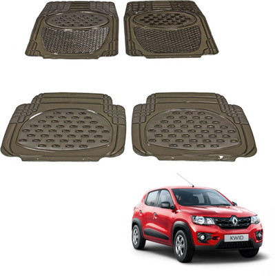 Oshotto Rubber Standard Mat For  Renault Kwid(Black)