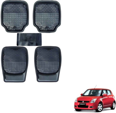 AuTO ADDiCT Rubber, PVC Standard Mat For  Maruti Suzuki Swift(Black)