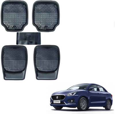 AuTO ADDiCT Rubber, PVC Standard Mat For  Maruti Suzuki New Dzire(Black)