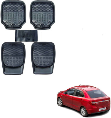 AuTO ADDiCT Rubber, PVC Standard Mat For  Universal For Car(Black)