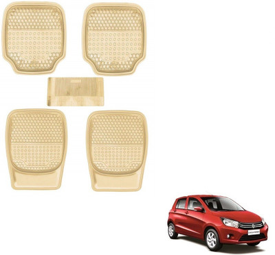 AuTO ADDiCT Rubber, PVC Standard Mat For  Maruti Suzuki Celerio(Beige)