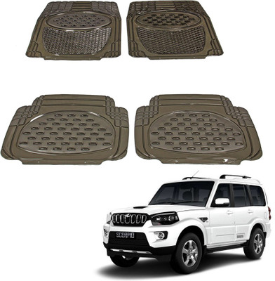 Oshotto Rubber Standard Mat For  Mahindra Scorpio(Black)