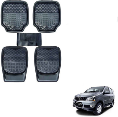 AuTO ADDiCT Rubber, PVC Standard Mat For  Universal For Car(Black)