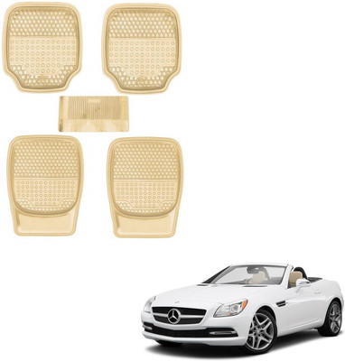 AuTO ADDiCT Rubber, PVC Standard Mat For  Mercedes Benz SLK-Class(Beige)