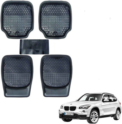 AuTO ADDiCT Rubber, PVC Standard Mat For  Universal For Car(Black)